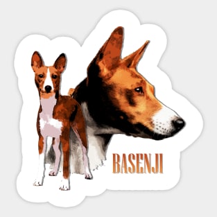 Basenji Sticker